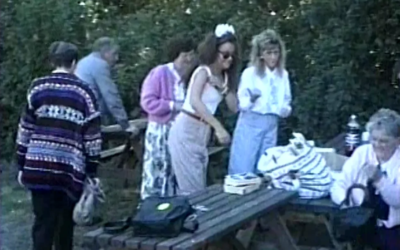 Short Clip of Family Picnic in England